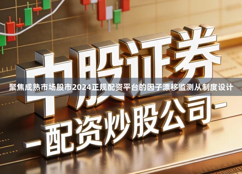 聚焦成熟市场股市2024正规配资平台的因子漂移监测从制度设计