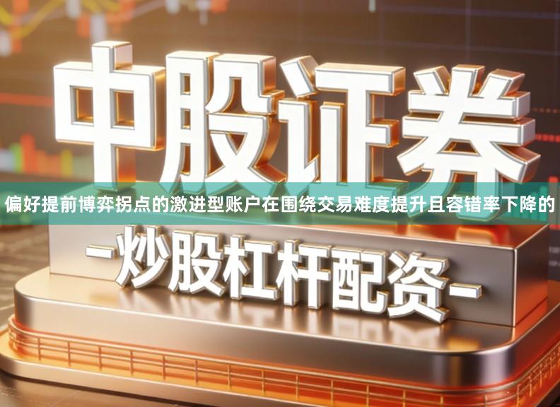 偏好提前博弈拐点的激进型账户在围绕交易难度提升且容错率下降的