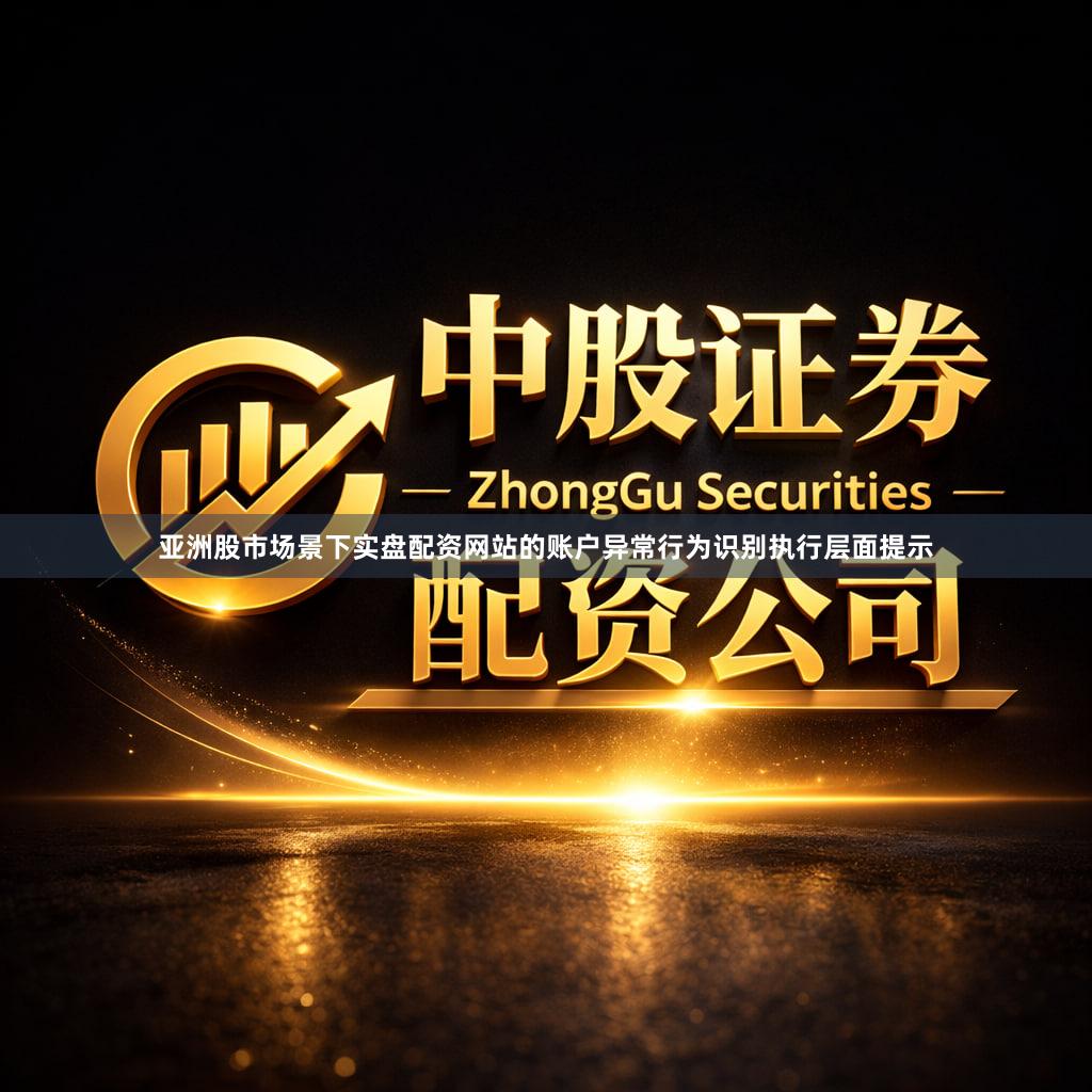 亚洲股市场景下实盘配资网站的账户异常行为识别执行层面提示